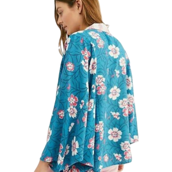 Free People Kona Floral Kimono - Picture 4 of 7